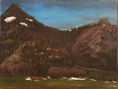 Standort Mstein Acryl auf Leinwand